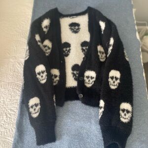 Skull cardigan
